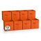 Sorbus Large 13" Storage Bins - 8 Pack Sturdy Collapsible Fabric Storage Cubes with Handles